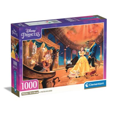 N01039854_001w 8005125398546 Puzzle Clementoni, Disney Princess, Frumoasa si bestia, 1000 piese