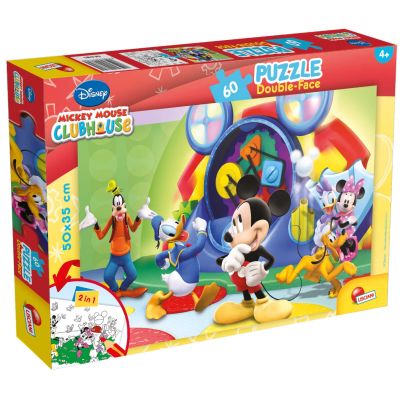 N00047895_001w 8008324047895 Puzzle Lisciani, Disney Mickey Mouse, Plus, 60 piese