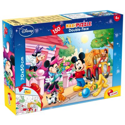 N00048328_001w 8008324048328 Puzzle de podea, Lisciani, Disney Mickey Mouse, Maxi, 150 piese