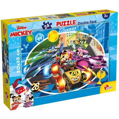 N02073986_001w 8008324073986 Puzzle Lisciani, Disney Mickey Mouse, Plus, 24 piese