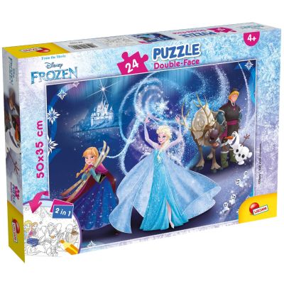 N01074006_001w 8008324074006 Puzzle Lisciani, Disney Frozen, Plus, 24 piese