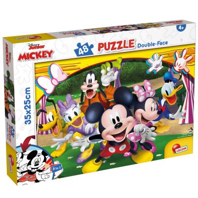N01099504_001w 8008324099504 Puzzle Lisciani, Disney Mickey Mouse, M-Plus, 48 piese