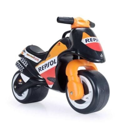 Motocicleta tip ride-on, Injusa, fara pedale, stabil si usor de utilizat, Repsol Neox