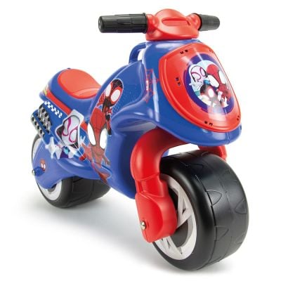 Moto Ride-On, Injusa, Neox Spidey, fara pedale, Albastru