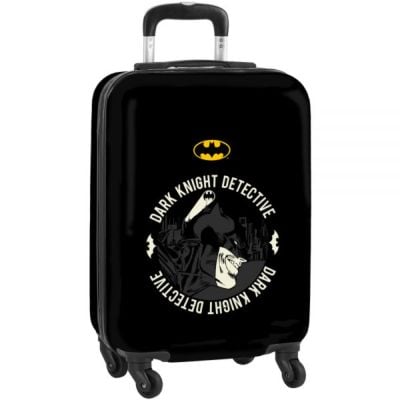 Troler cu carcasa rigida, Safta, Batman, 34 x 55 x 20 cm