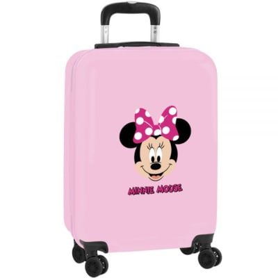 Troler cu carcasa rigida, Safta, Minnie Mouse, 34 x 55 x 20 cm