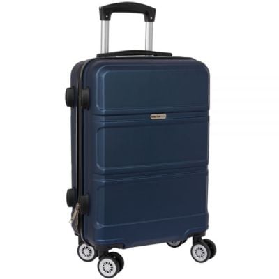 Troler cu carcasa rigida, Safta, Bleumarin, 34 x 55 x 20 cm