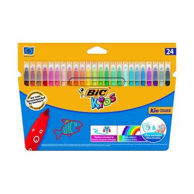 841800_001w Set markere colorate ultralavabile Couleur Bic, P24