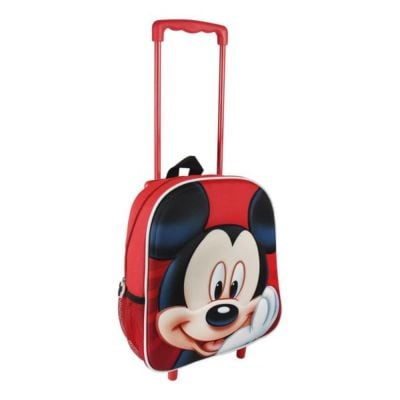 Troler Mickey Mouse 3D, Cerda, Rosu 26 x 31 x 10 cm