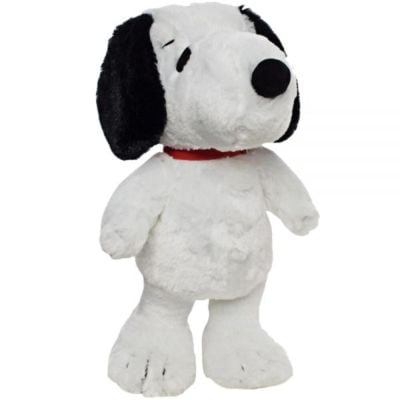 Jucarie de plus, Grupo Moya, Snoopy cu zgarda rosie, 42 cm