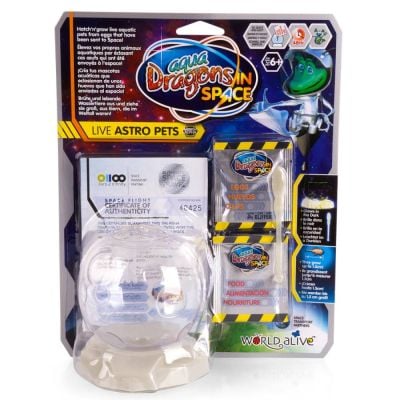 Set de joaca, Stem Aqua Dragons, Habitat lumea subacvatica, Acvariu asteroid cu led-uri