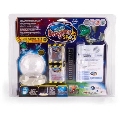 Set de joaca, Stem Aqua Dragons, Habitat lumea subacvatica, Acvariu asteroid deluxe cu led-uri