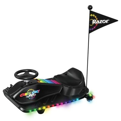 S01002591_001w 845423025915 Kart electric cu 3 roti, Razor, Crazy Shift Lightshow