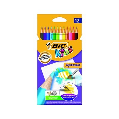 8575613_001w Set creioane colorate Aquacouleur Bic, P12