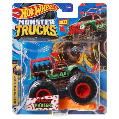Masinuta Hot Wheels Monster Truck, Melon Mauler, HLT09