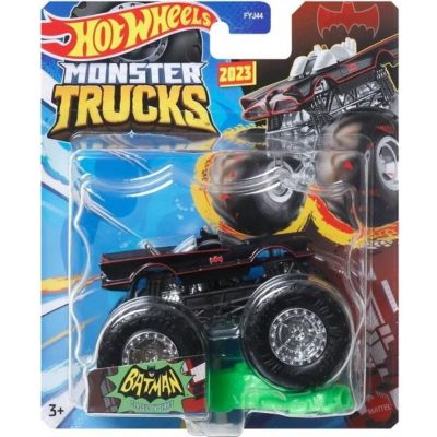 FYJ44_100w 887961705393 Masinuta Hot Wheels Monster Truck, Batman, HPX05