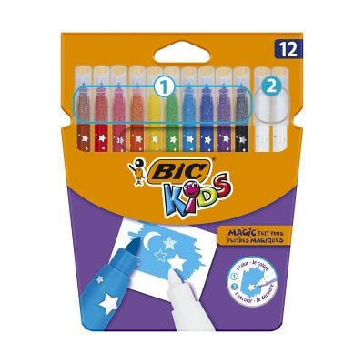 9202962_001w Set markere colorate lavabile Colour Erase Bic, P12