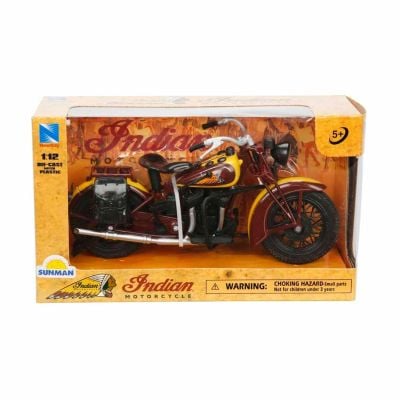 S00042117_001w 93577421132 Motocicleta metalica, New Ray, Indian Sport Scout 1934, 1:12