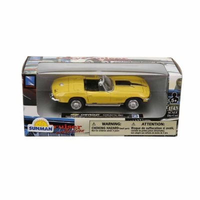 S00048257_018w 93577485240 Masina metalica, New Ray, Chevrolet Corvette 1967, 1:43
