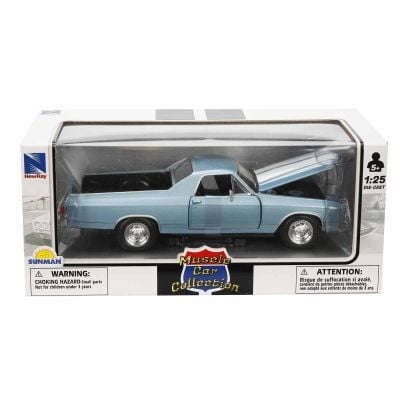 S00071853_012w 93577718539 Masina metalica, New Ray, 1962 Chevrolet Impala SS, Blue, 1:25