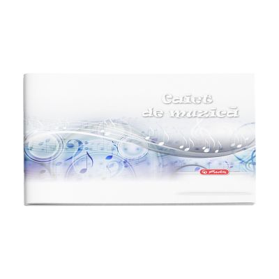 9481050_001w Caiet de muzica Herlitz, 24 file, Rock Your School