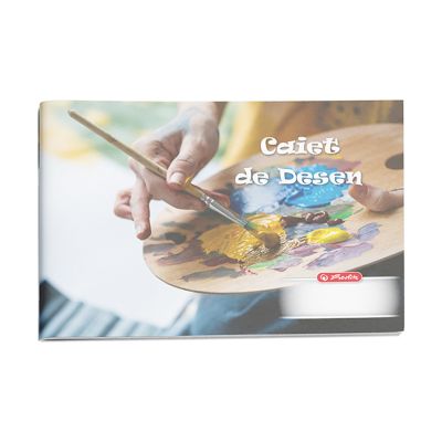 9481080_001w 6423967024843 Caiet desen Herlitz, 24 file, Rock Your School