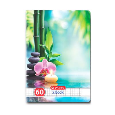 9484710_001w Caiet patratele Herlitz, A5, 60 file, Zen