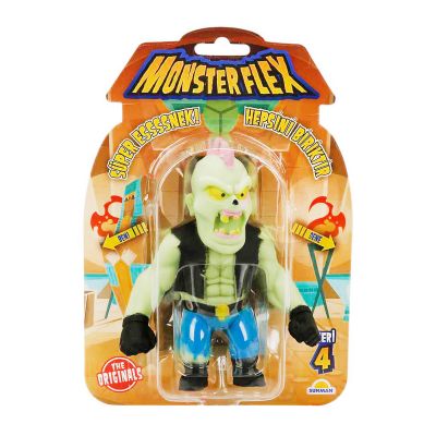 9772532611702 Figurina Monster Flex, Monstrulet care se intinde, S4, Punk Zombie