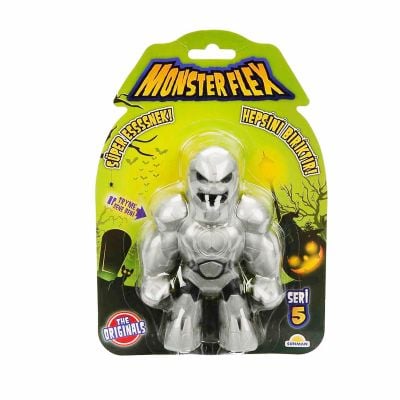 MF5-10005_012w 9772532611726 Figurina Monster Flex, Monstrulet care se intinde, S5, Robot Silver