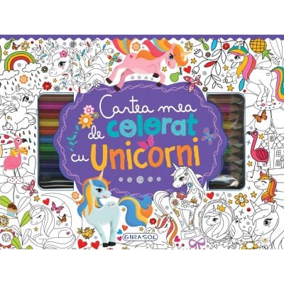 9786060241355 Cartea mea de colorat cu unicorni