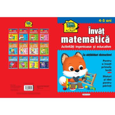 Scoala acasa, Invat matematica, 4-5 ani