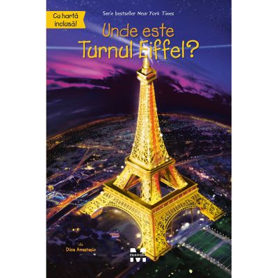 9786069782439_001w Carte Editura Pandora M, Unde este Turnul Eiffel Dina Anastasio
