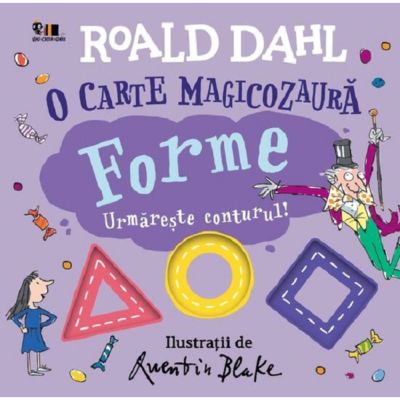 O carte magicozaura, Forme, Urmareste conturul, Roald Dahl
