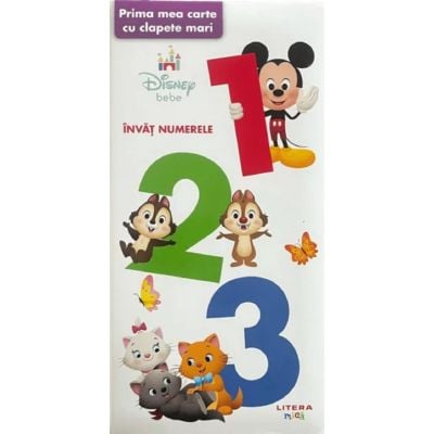 Disney Bebe, 123, Prima mea carte cu clapete mari