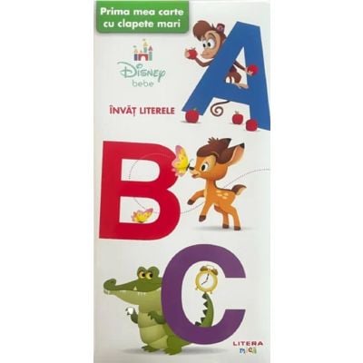 Disney Bebe, Abc, Prima mea carte cu clapete mari