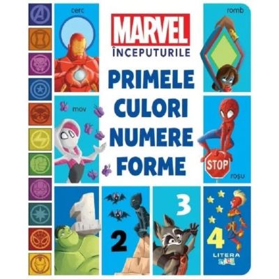 Marvel inceputurile, Primele culori, numere, Forme