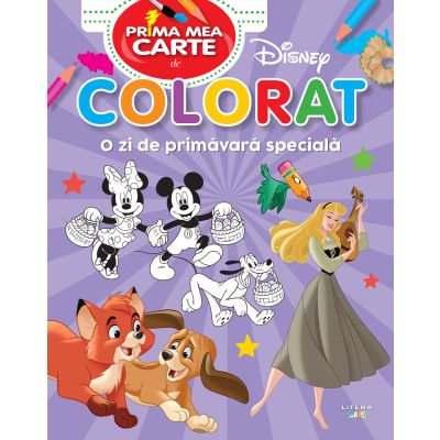 Disney, Prima mea carte de colorat, O zi de primavara speciala