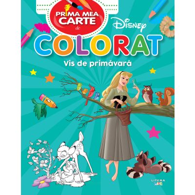 Disney, Prima mea carte de colorat, Vis de primavara