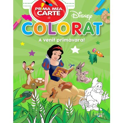 Disney, Prima mea carte de colorat, A venit primavara!