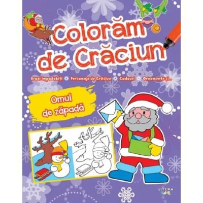 Coloram de Craciun, Omul de zapada