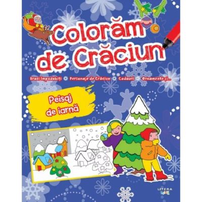 Coloram de Craciun, Peisaj de iarna
