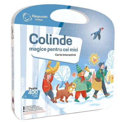 Carte interactiva, Raspundel Istetel, Colinde magice pentru cei mici