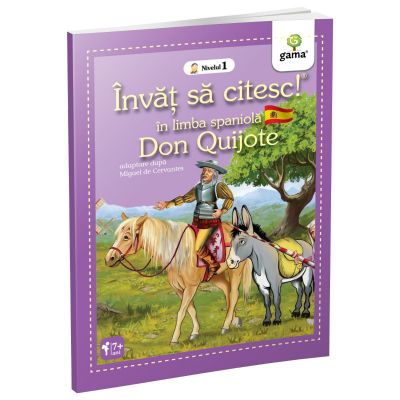 GM7952_001w 9789731497952 Don Quijote, Invat sa citesc in limba spaniola, Nivelul 1
