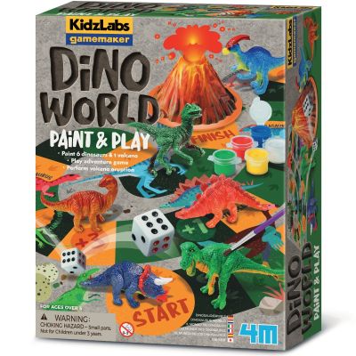 N00003400_001 4893156034007 Creeaza propriul joc, 4M, Lumea dinozaurilor, KidzLabs