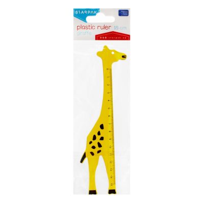 354297_001w 5902012773161 Rigla Starpak,15 cm, Girafa 