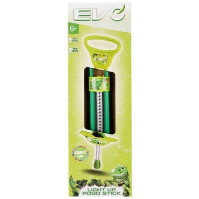 Pogo Stick cu lumini, Evo, Dinozaur