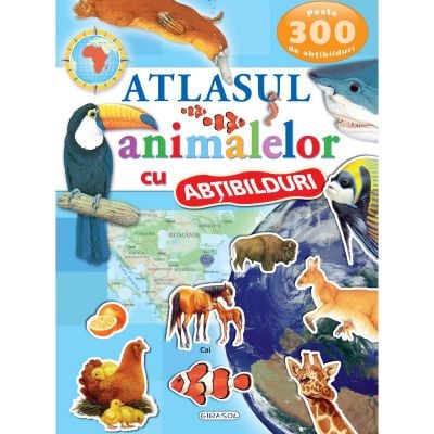 EG1126_001 Atlasul animalelor cu abtibilduri