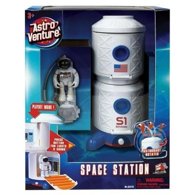 AV63113_001w Statie spatiala si figurina astronaut Astro Venture