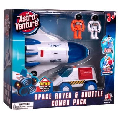 AV63140_001w Set spatial 2 in 1 cu figurine Astro Venture (Naveta spatiala, Vehicul spatial)