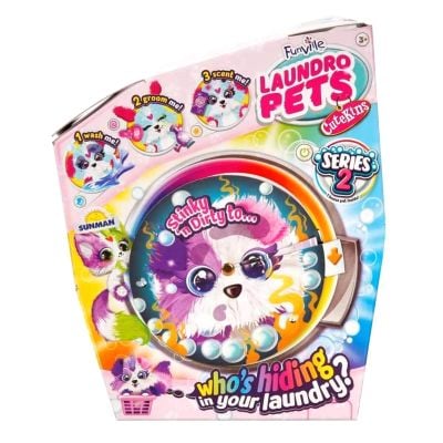 C35042_001w 884978350424 Jucarie de plus Laundro Pets, animalut surpriza de la Cutekins